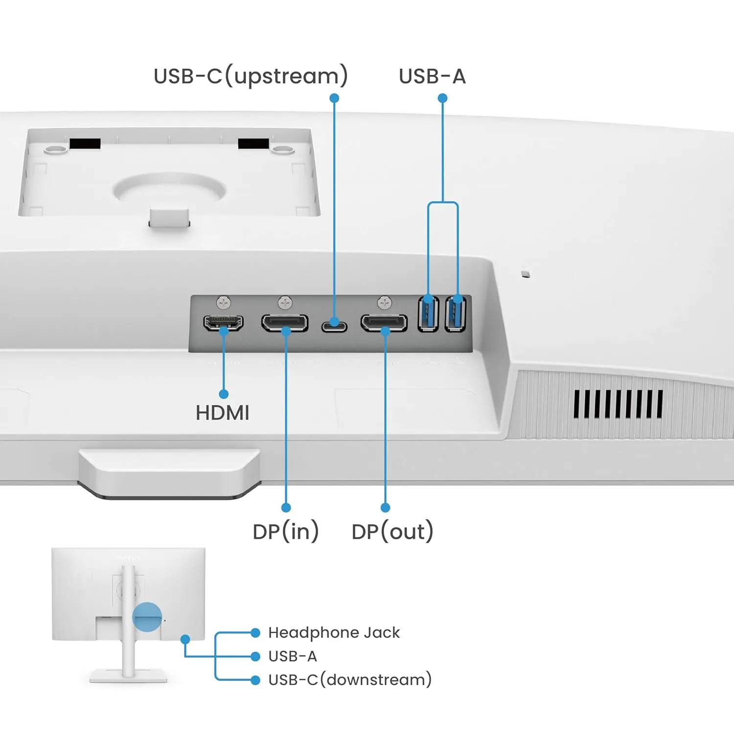 BenQ GW2790QT Coding Monitor, 27 Inch - Image 4