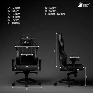Green Soul Monster Ultimate Series T | Multi-Functional Ergonomic Gaming & Office Chair