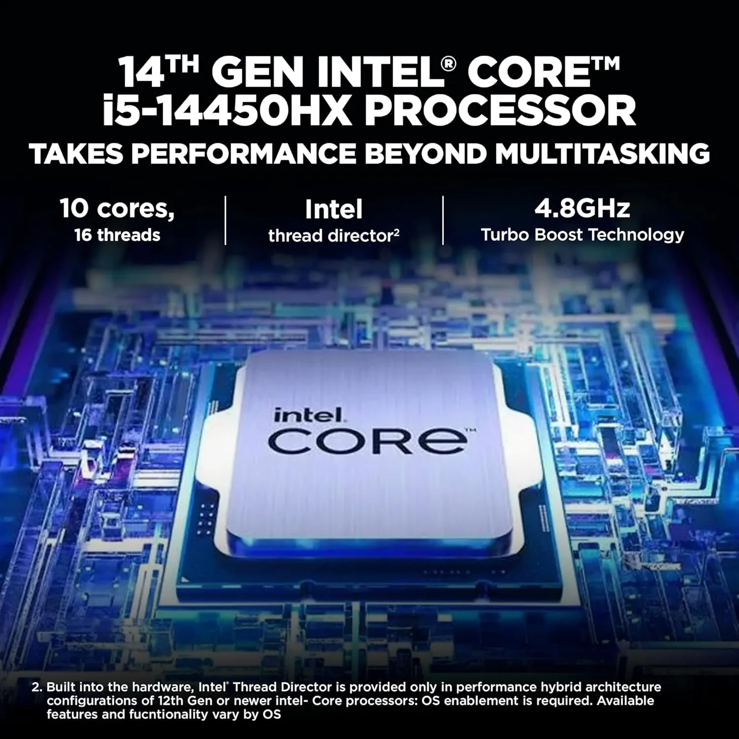 HP Smartchoice Victus, 14th Gen Intel Core i5-14450HX, RGB Gaming Laptop - Image 2