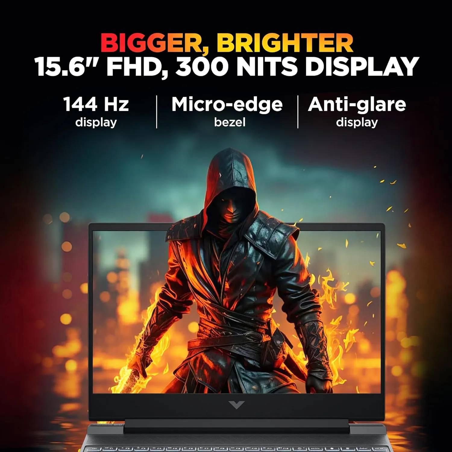 HP Smartchoice Victus, 14th Gen Intel Core i5-14450HX, RGB Gaming Laptop - Image 4