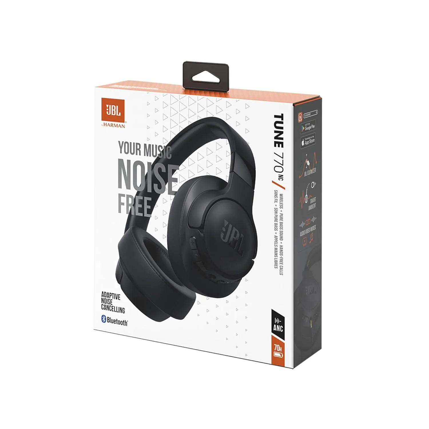 JBL Tune 770NC Wireless Over Ear ANC Headphones with Mic - Image 6