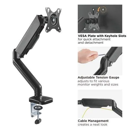 Jin Office Single Monitor Gas Spring Arm - Image 2