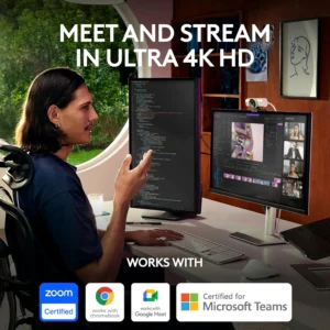 Logitech MX Brio Ultra HD 4K Collaboration and Streaming Webcam