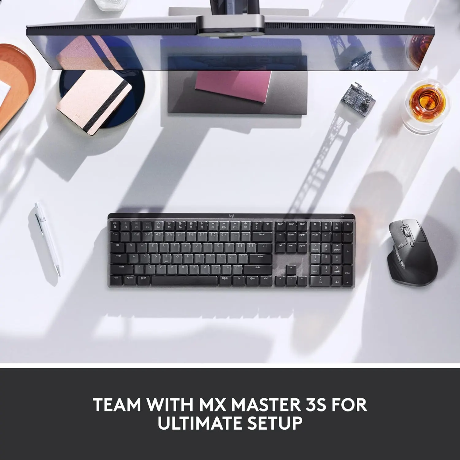Logitech MX Mechanical Wireless Illuminated Performance Keyboard - Image 10