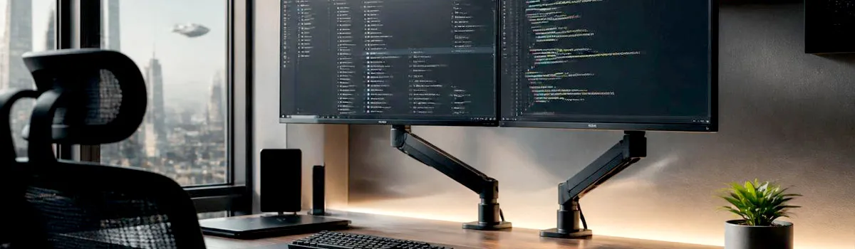Read more about the article The Ultimate Guide to Dual Monitor Stand Mount Arms