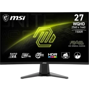 MSI MAG 27CQ6F 27 Inch 2K WQHD Curved Gaming Monitor
