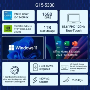Dell G Series, Intel Core i5-13450HX