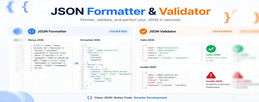 Read more about the article JSON Formatter vs JSON Validator: What’s the Difference?