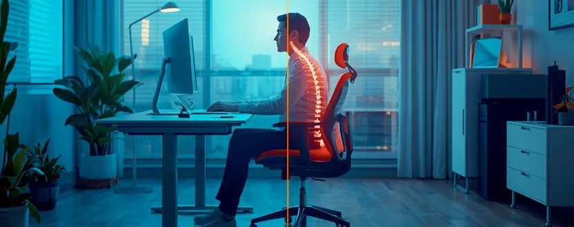 Reduce Neck Pain While Working at a Desk